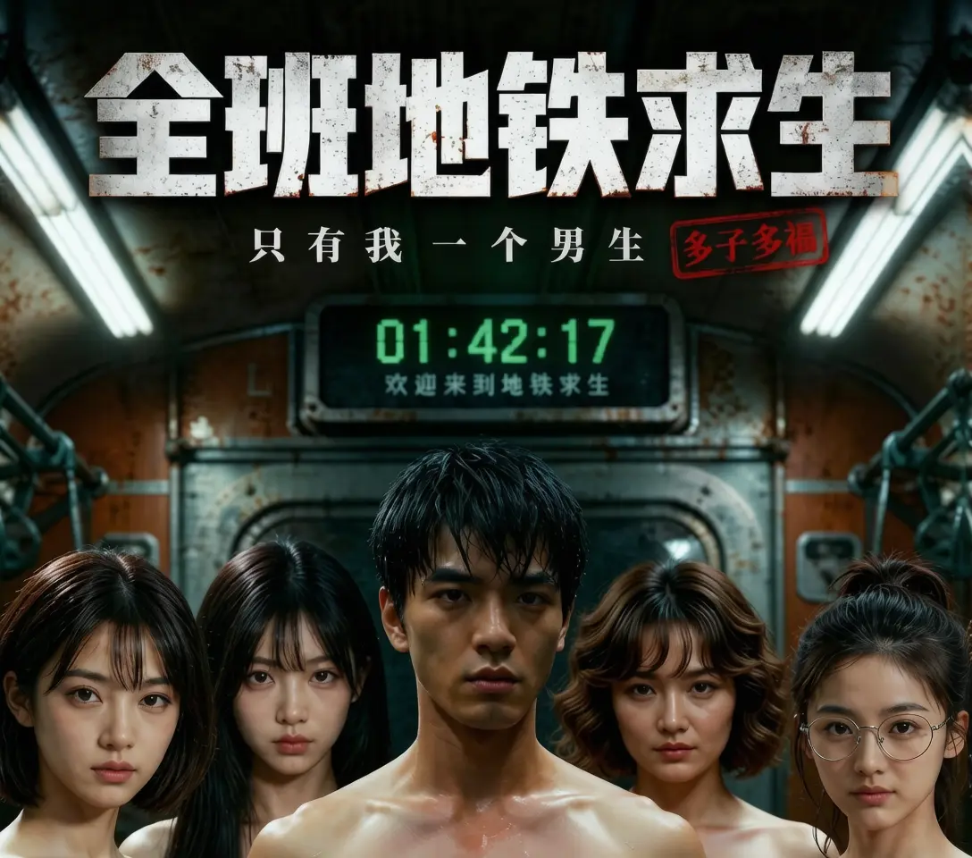 黄果AI短剧《全班地铁求生，只有我一个男生》末日生存题材全集超高清1080P未删减免费在线观看